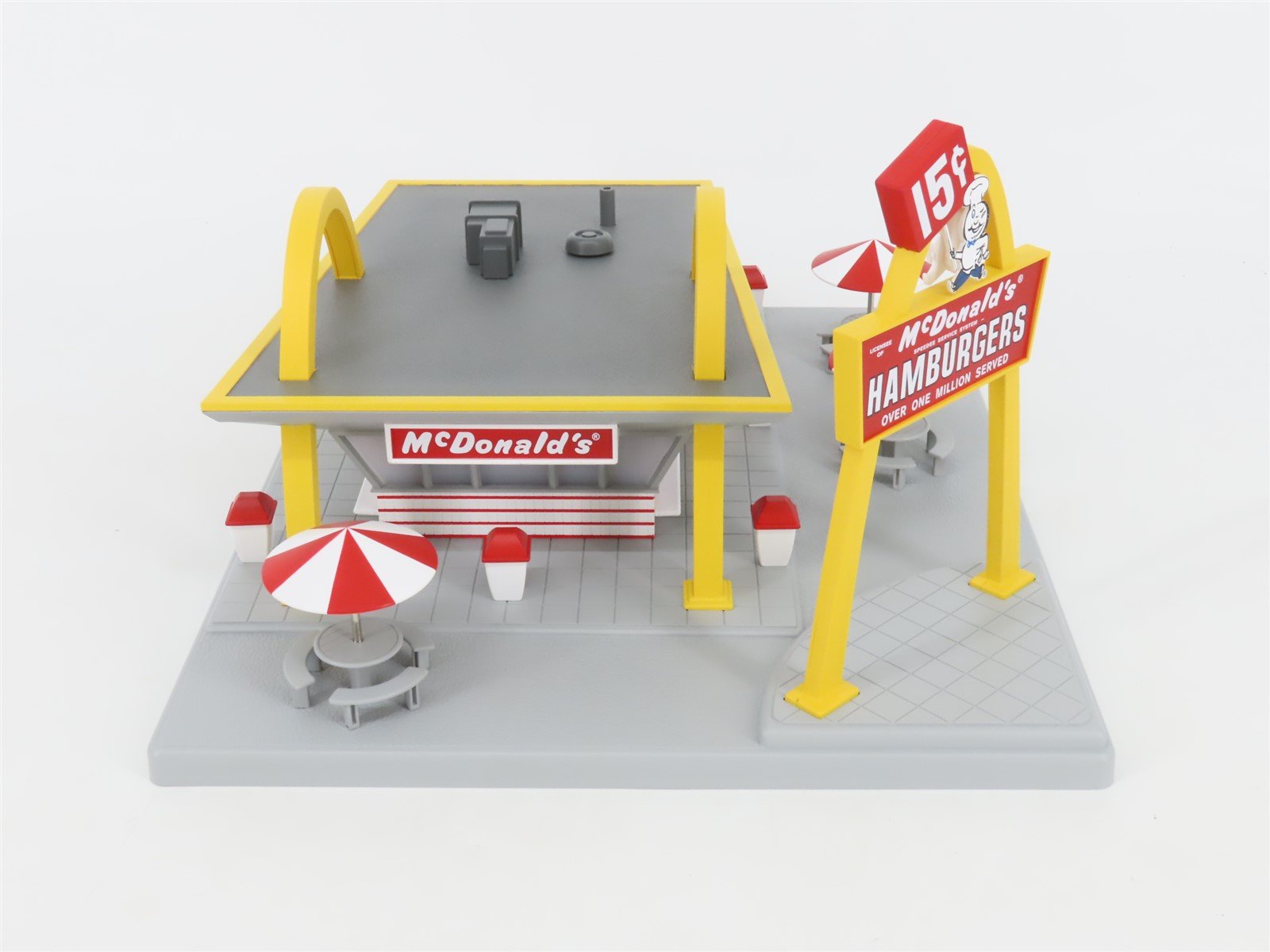 O 1/48 Scale MTH RailKing 30-9034 Original McDonald's Restaurant