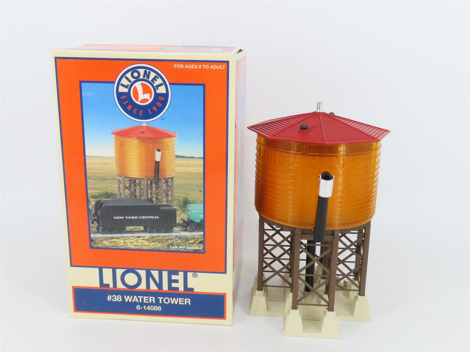 O 1/48 Scale Lionel Lines 6-14086 No. 38 Operating Water Tower