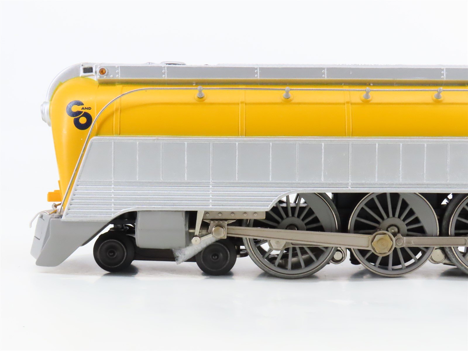 O 3-Rail Lionel Semi-Scale 6-18043 C&O 4-6-4 Hudson Steam #490 w/ TMCC & Sound