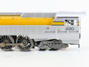 O 3-Rail Lionel Semi-Scale 6-18043 C&O 4-6-4 Hudson Steam #490 w/ TMCC & Sound