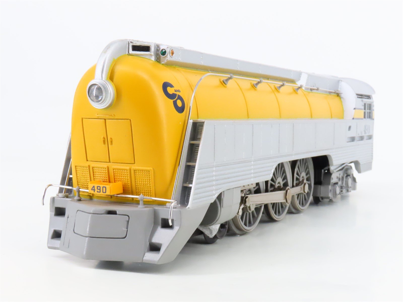 O 3-Rail Lionel Semi-Scale 6-18043 C&O 4-6-4 Hudson Steam #490 w/ TMCC & Sound