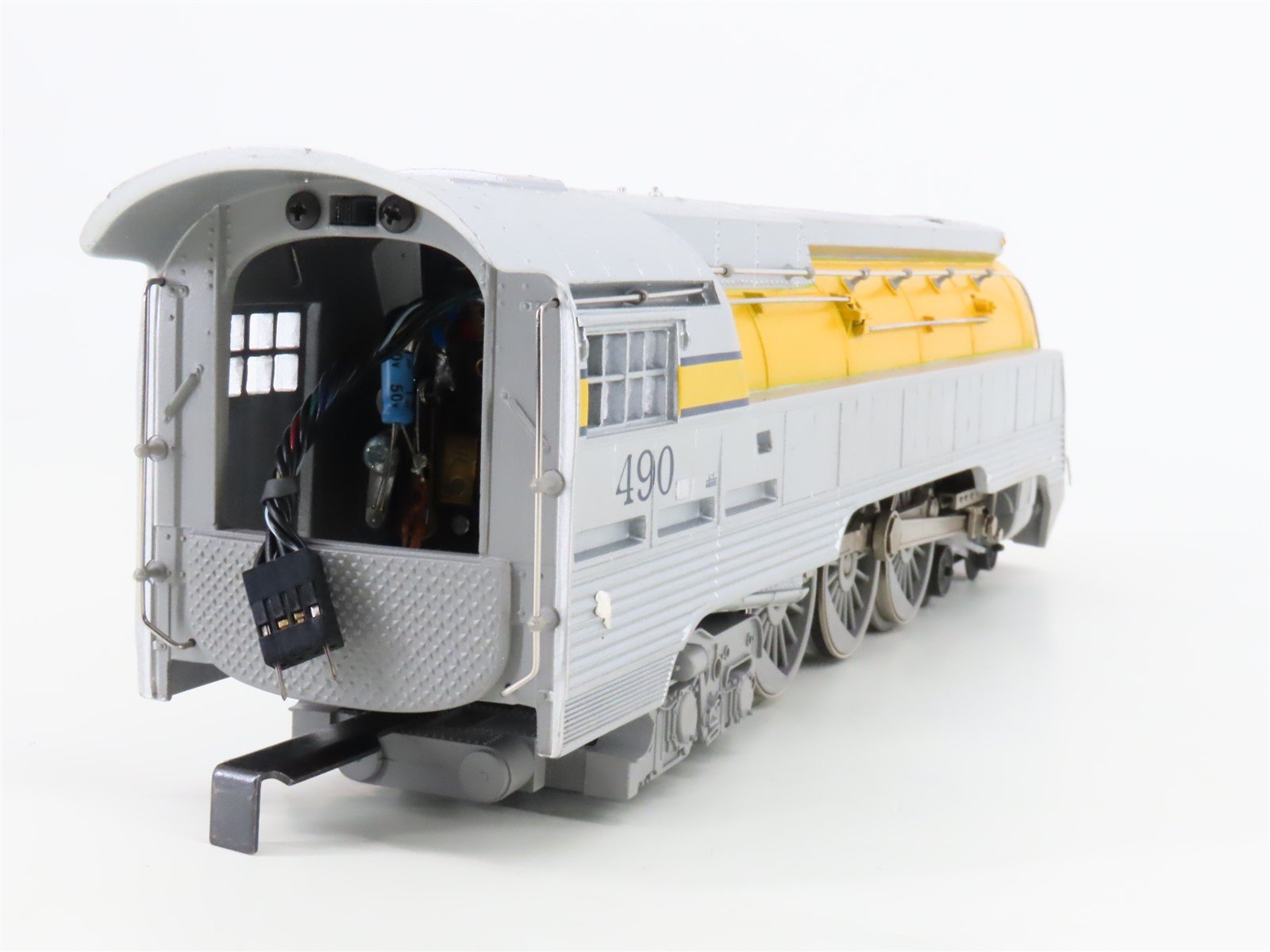 O 3-Rail Lionel Semi-Scale 6-18043 C&O 4-6-4 Hudson Steam #490 w/ TMCC & Sound