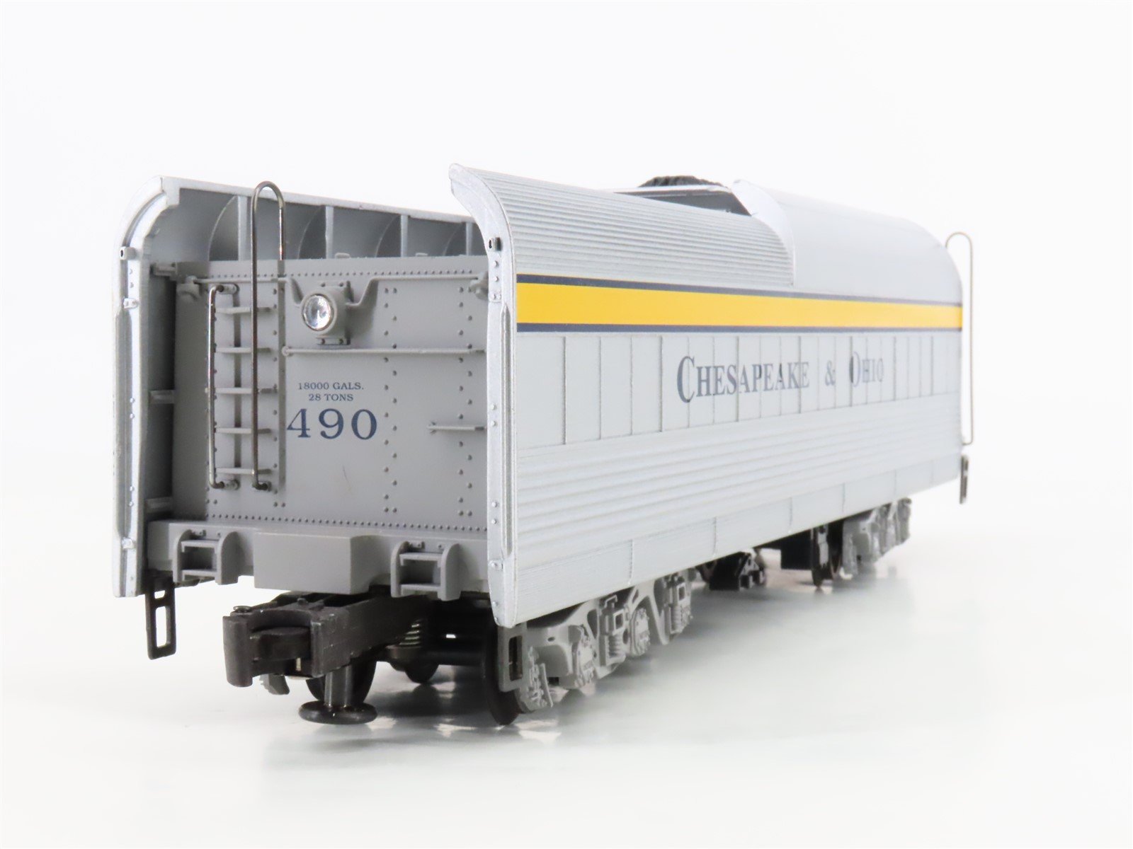 O 3-Rail Lionel Semi-Scale 6-18043 C&O 4-6-4 Hudson Steam #490 w/ TMCC & Sound