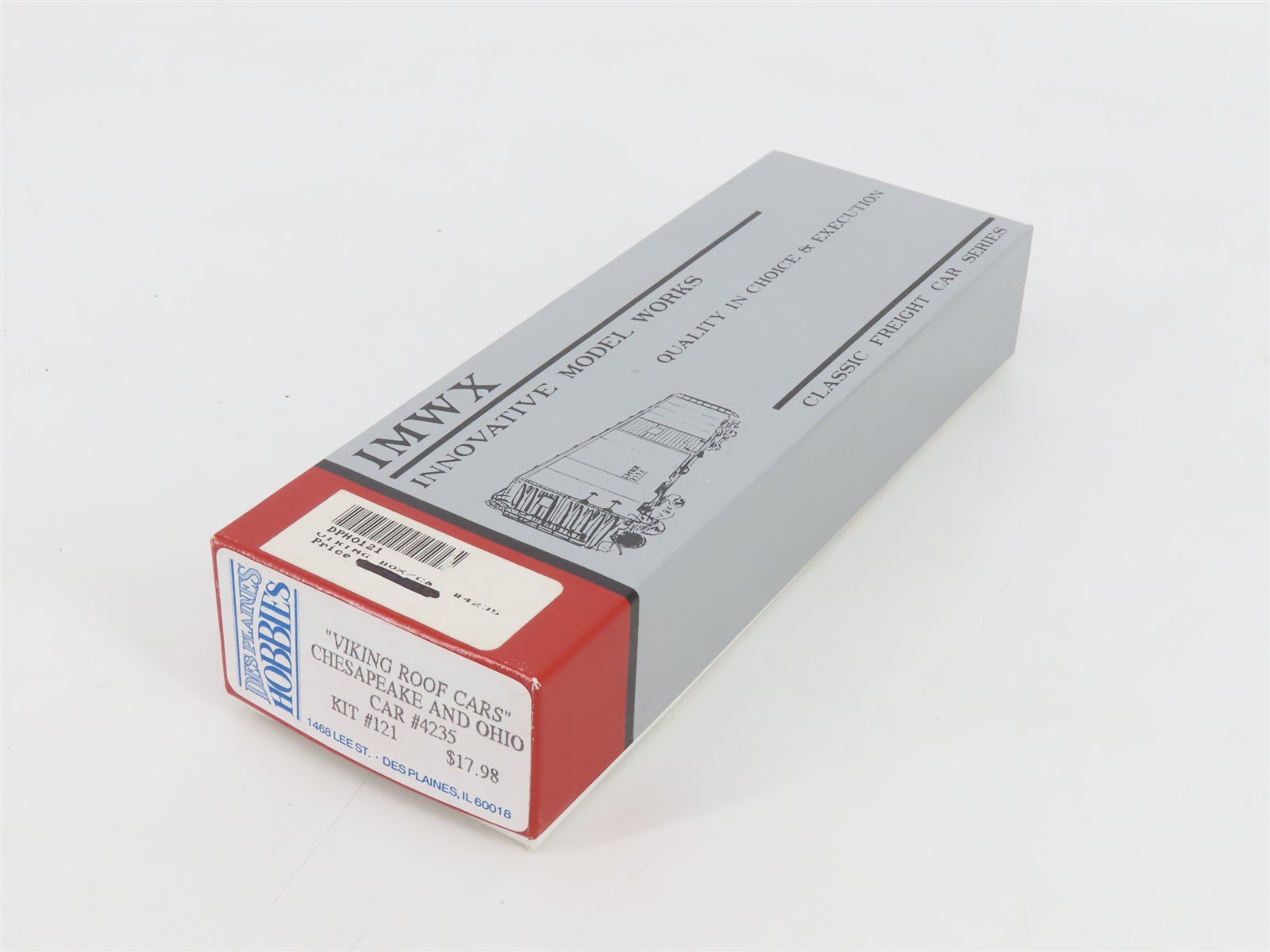 HO Scale IMWX/Des Plaines Hobbies Kit 121 