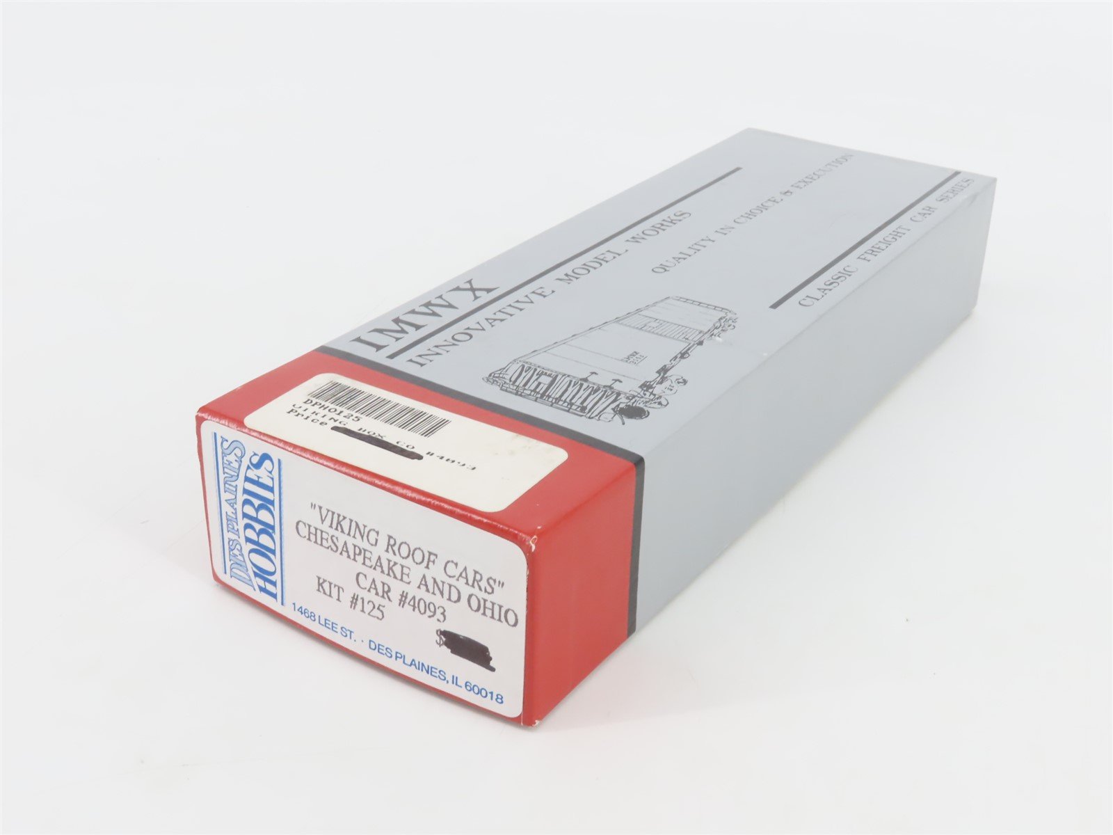 HO Scale IMWX/Des Plaines Hobbies Kit 125 