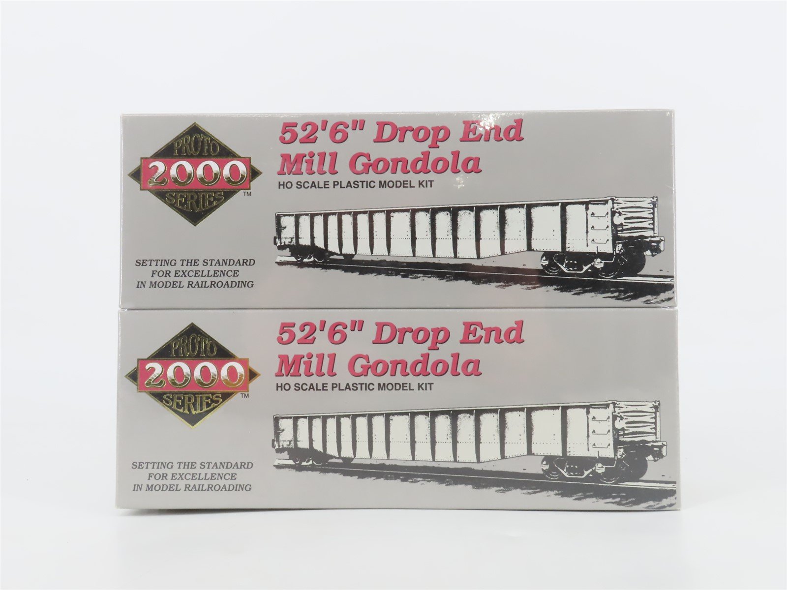 HO Scale Life-Like Proto 2000 Kit 21045 NYC New York Central Mill Gondola 4-Pack