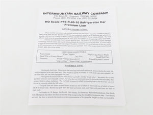 HO InterMountain Kit 41704P-12 UP SP PFE Pacific Fruit Express Reefer #44200