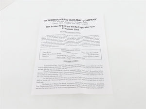 HO InterMountain Kit 41704P-11 UP SP PFE Pacific Fruit Express Reefer #44196