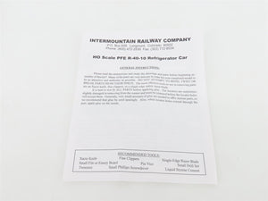 HO InterMountain Kit 41703-07 UP SP PFE Pacific Fruit Express Reefer #42496