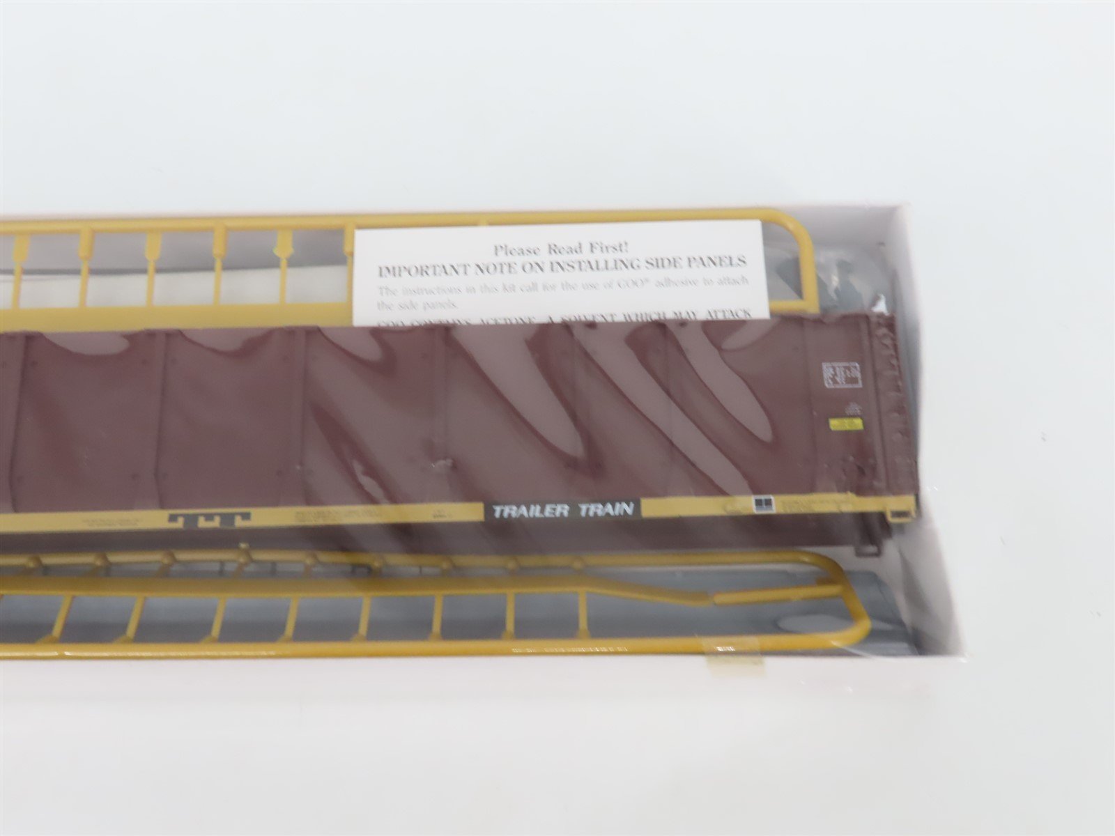 HO Scale Walthers Kit 932-4807 TTGX TTX SP 89' Enclosed Auto Carrier #159796