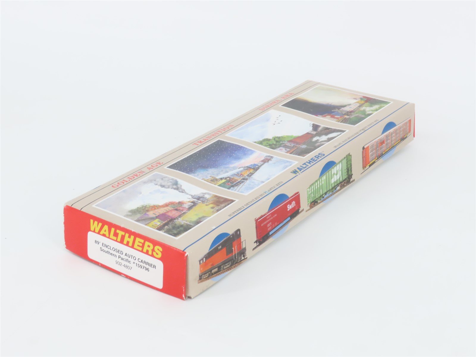 HO Scale Walthers Kit 932-4807 TTGX TTX SP 89' Enclosed Auto Carrier #159796
