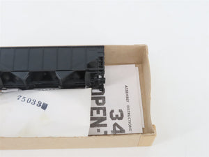 HO Scale Athearn Kit 5447 Undecorated 34' Rib Side 2-Bay Open Hopper