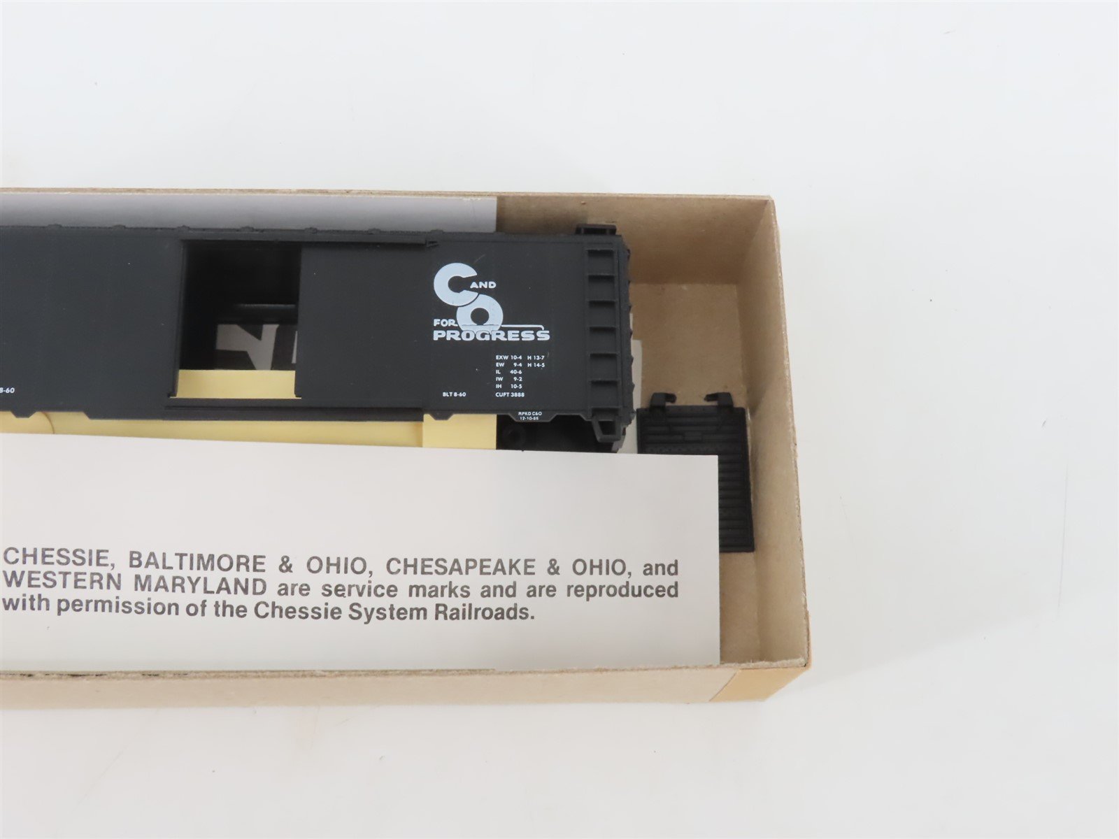HO Athearn/Bev-Bel Kit 1003 C&O Chesapeake & Ohio 
