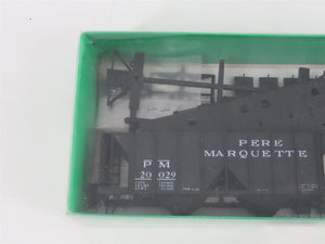 HO Scale Bowser Kit 55633 PM Pere Marquette 2-Bay Covered Hopper #20029 - SEALED