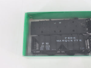 HO Scale Bowser Kit 55633 PM Pere Marquette 2-Bay Covered Hopper #20024 - SEALED