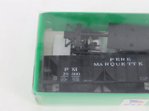 HO Scale Bowser Kit 55633 PM Pere Marquette 2-Bay Covered Hopper #20000 - SEALED