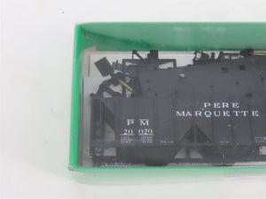 HO Scale Bowser Kit 55633 PM Pere Marquette 2-Bay Covered Hopper #20020 - SEALED