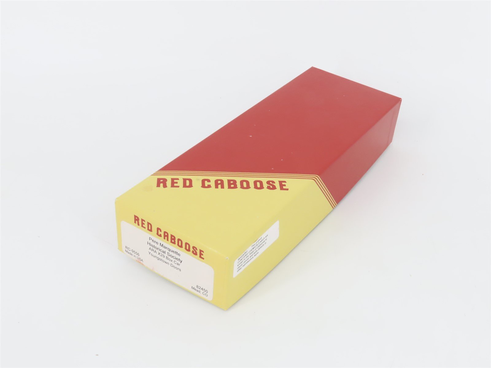 HO Scale Red Caboose Kit RC-9556 PM Pere Marquette ARA X29 Box Car #82450