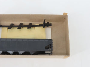 HO Scale Athearn Kit 1749 Undecorated Black 4-Bay Open Hopper