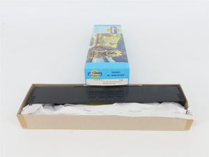HO Scale Athearn Kit 1974 Undecorated Black 86' Hi-Cube 4-Door Box Car