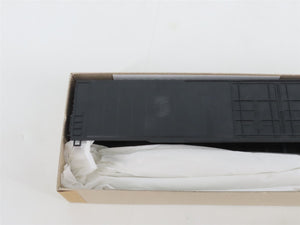 HO Scale Athearn Kit 1974 Undecorated Black 86' Hi-Cube 4-Door Box Car