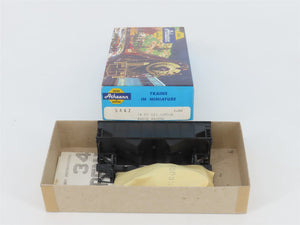 HO Scale Athearn Kit 5447 Undecorated Black 34' 2-Bay Rib Side Open Hopper