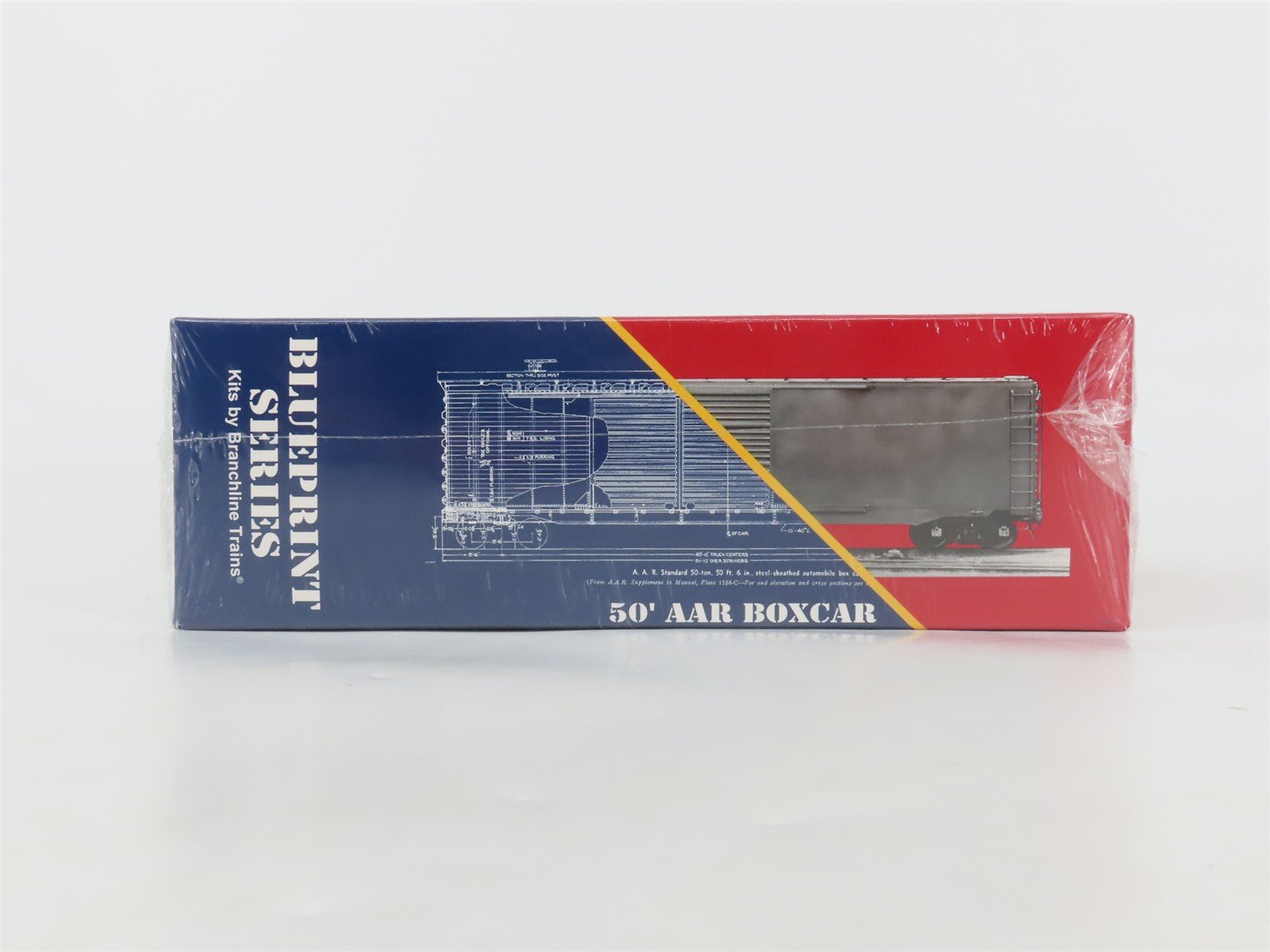HO Scale Branchline Blueprint Series Kit 1022 C&O 50' Box Car 3-Pack - SEALED