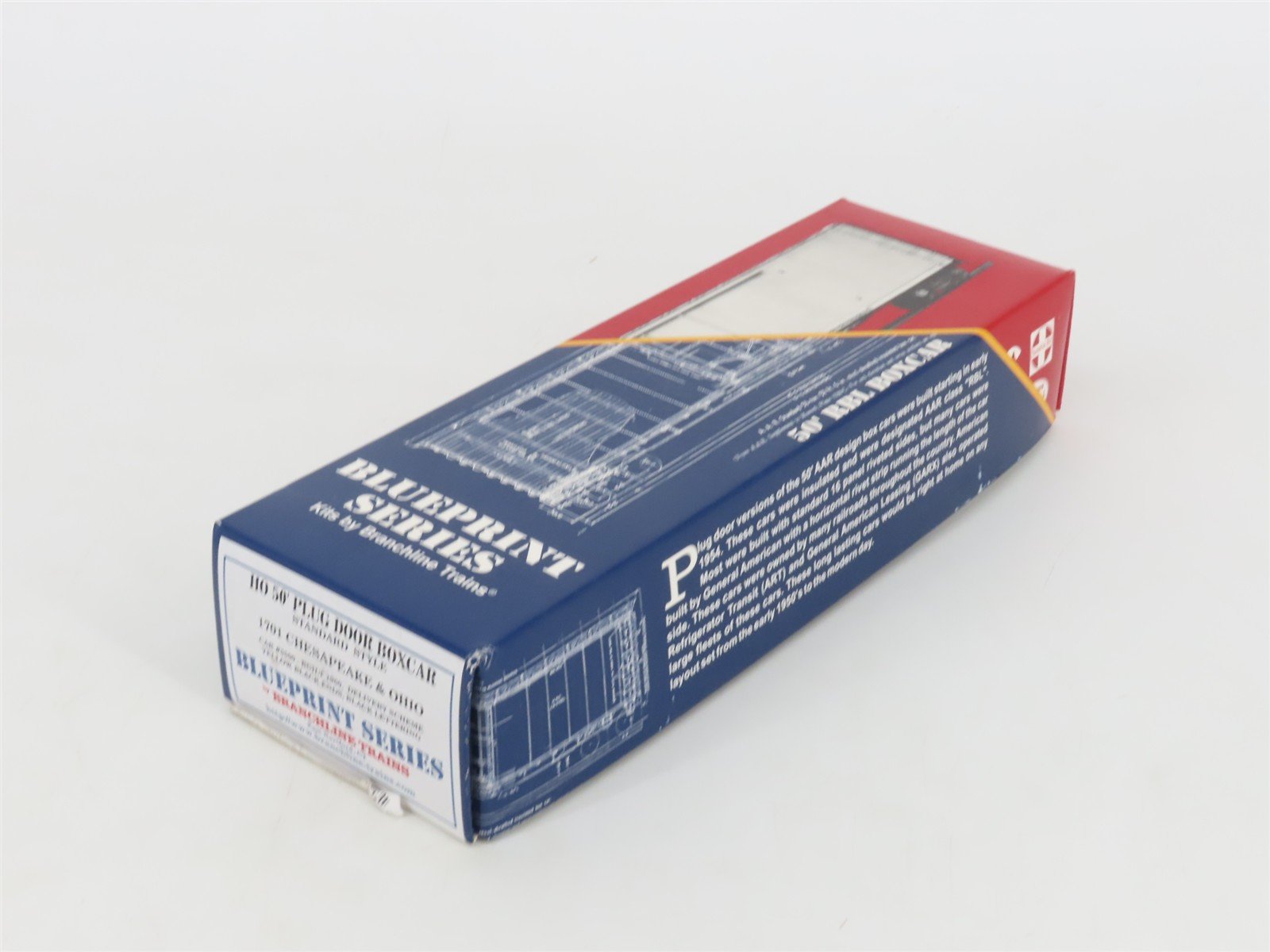 HO Scale Branchline Blueprint Series Kit 1701 C&O 