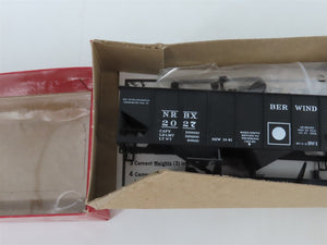 HO Scale Branchline Kit NRBX Berwind USRA 55-Ton 2-Bay Open Hopper #2027