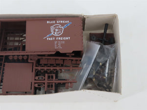 HO McKean Models Master Series Kit 713 SSW Cotton Belt Blue Streak Boxcar #35273