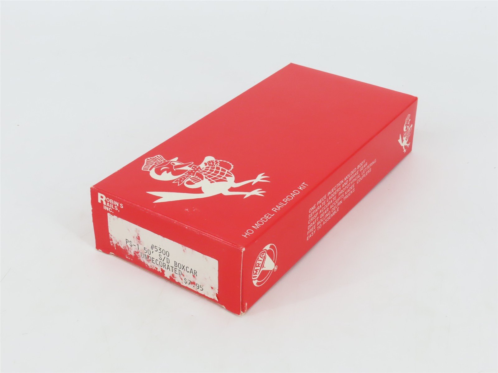 HO Scale Robin's Rails Kit 5300 Undecorated PS-1 50' Single Door Box Car