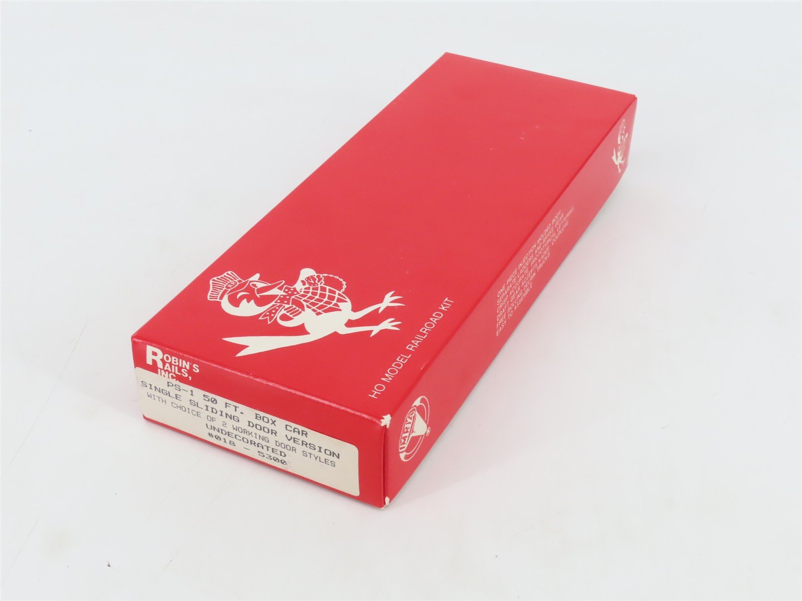 HO Scale Robin's Rails Kit 018-5300 Undecorated 50' PS-1 Single Door Box Car