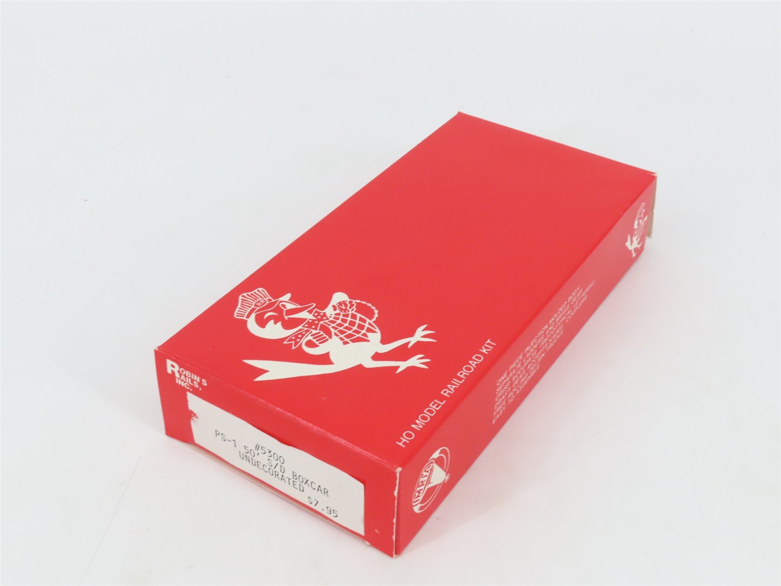 HO Scale Robin's Rails Kit 5300 Undecorated PS-1 50' Single Door Box Car
