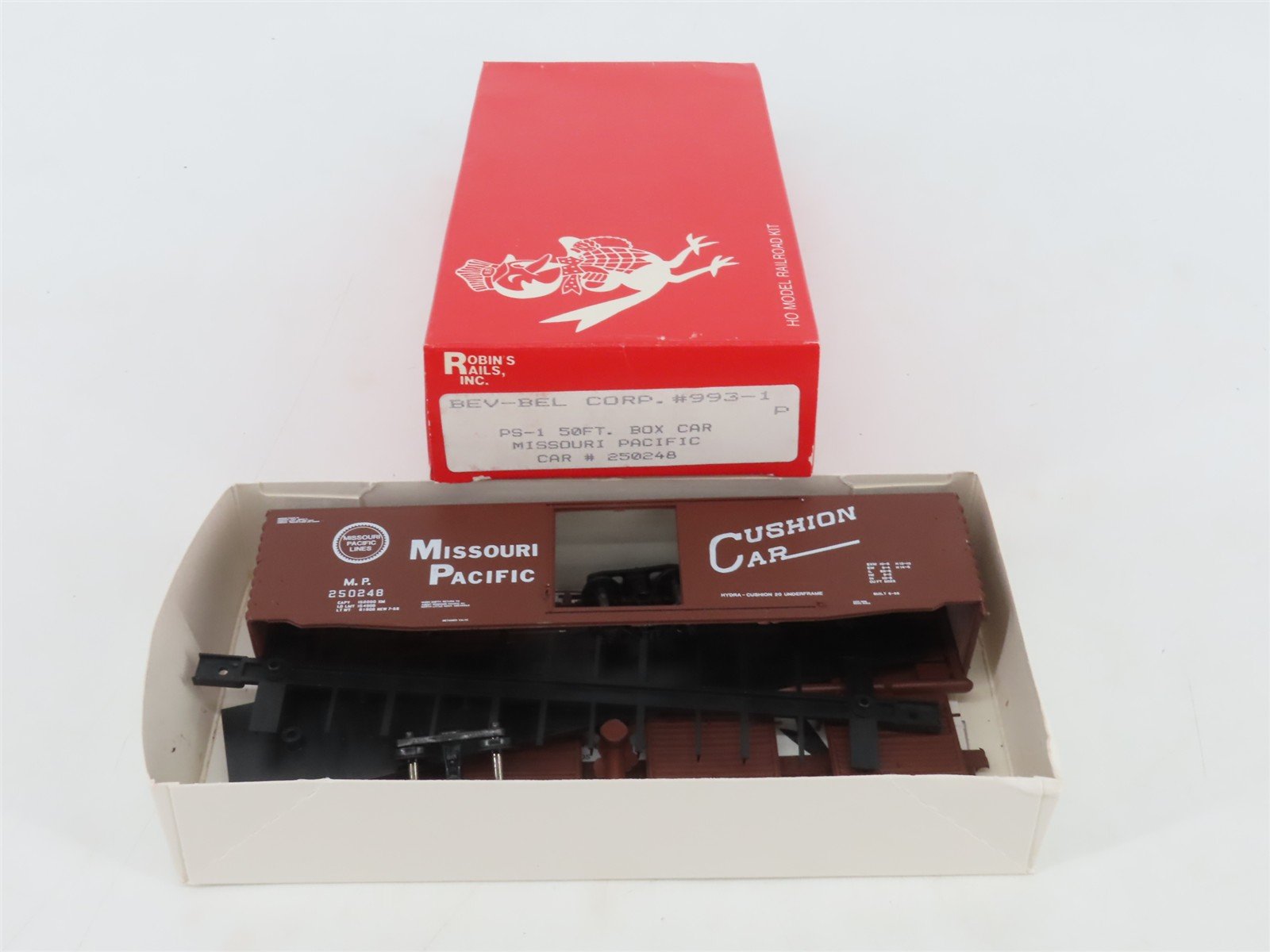 HO Robin's Rails/Bev-Bel Kit 993-1 MP Missouri Pacific 50' Box Car #250248