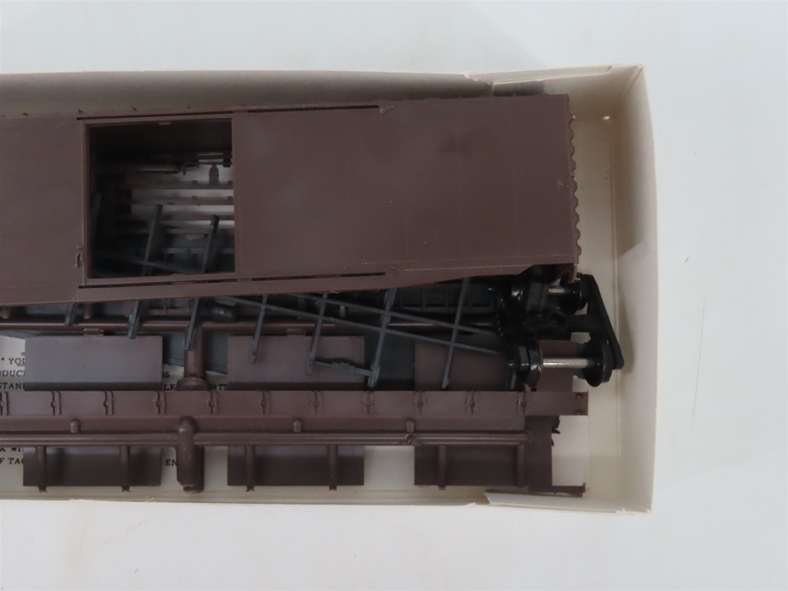 HO Scale Robin's Rails Kit 5300 Undecorated PS-1 50' Single Door Box Car