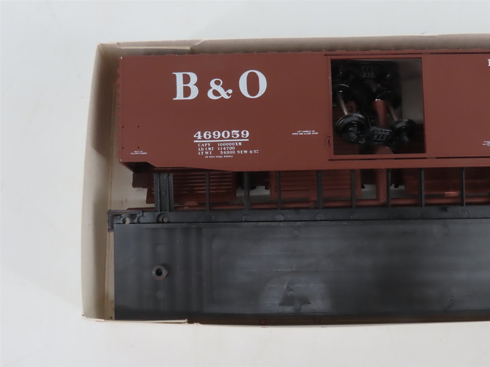 HO Robin's Rails/Bev-Bel Kit 9936-1 B&O Baltimore & Ohio 50' Box Car #469059