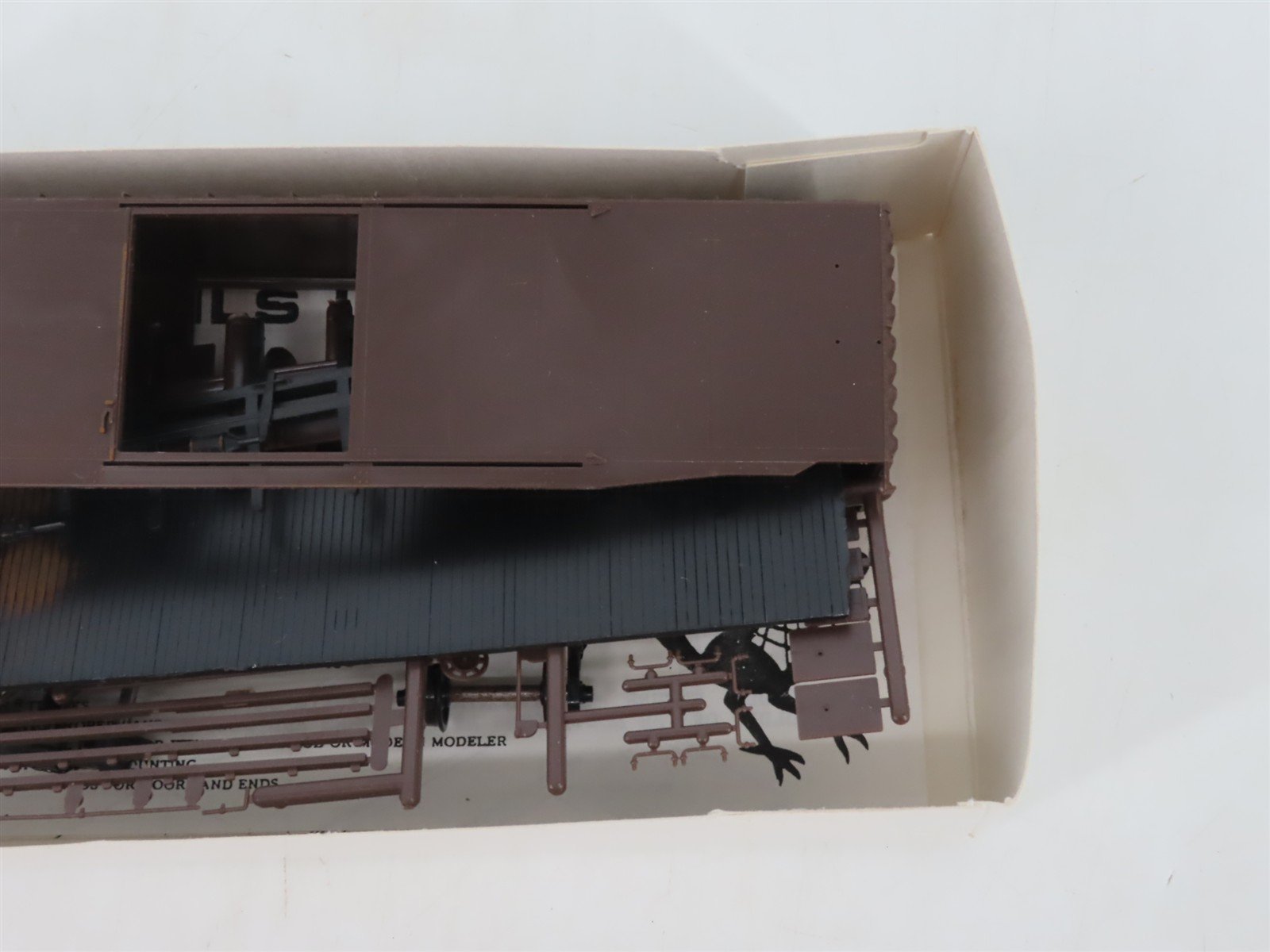 HO Scale Robin's Rails Kit 5300 Undecorated PS-1 50' Single Door Box Car