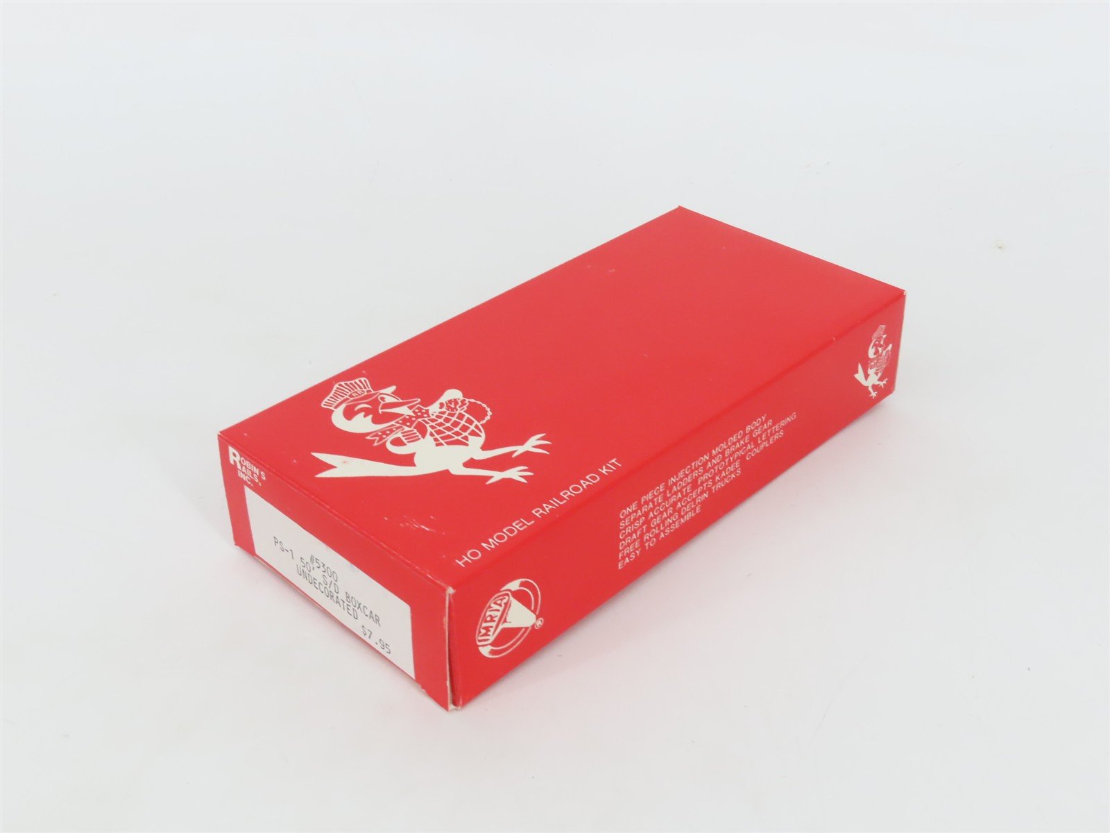 HO Scale Robin's Rails Kit 5300 Undecorated PS-1 50' Single Door Box Car