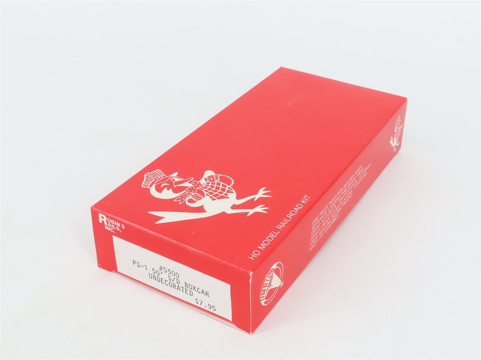 HO Scale Robin's Rails Kit 5300 Undecorated PS-1 50' Single Door Box Car