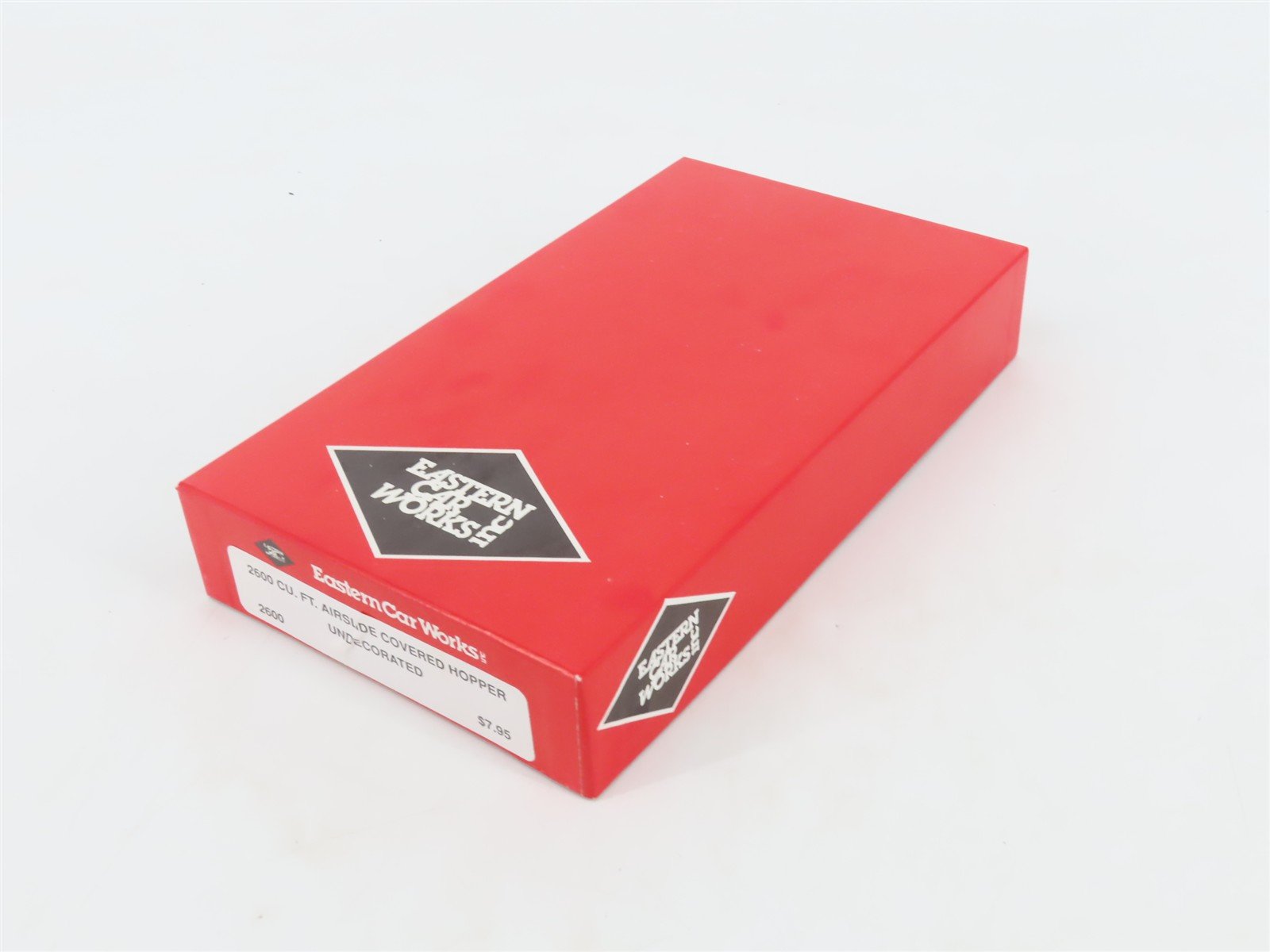 HO Scale Eastern Car Works Kit 2600 Undecorated Airslide Covered Hopper
