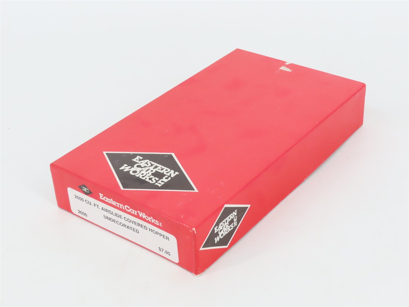 HO Scale Eastern Car Works Kit 2600 Undecorated Airslide Covered Hopper