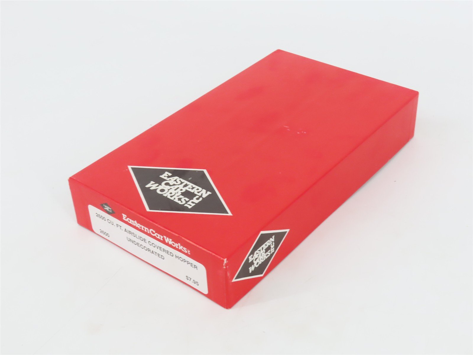 HO Scale Eastern Car Works Kit 2600 Undecorated Airslide Covered Hopper