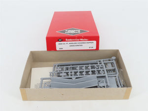 HO Scale Eastern Car Works Kit 2600 Undecorated Airslide Covered Hopper
