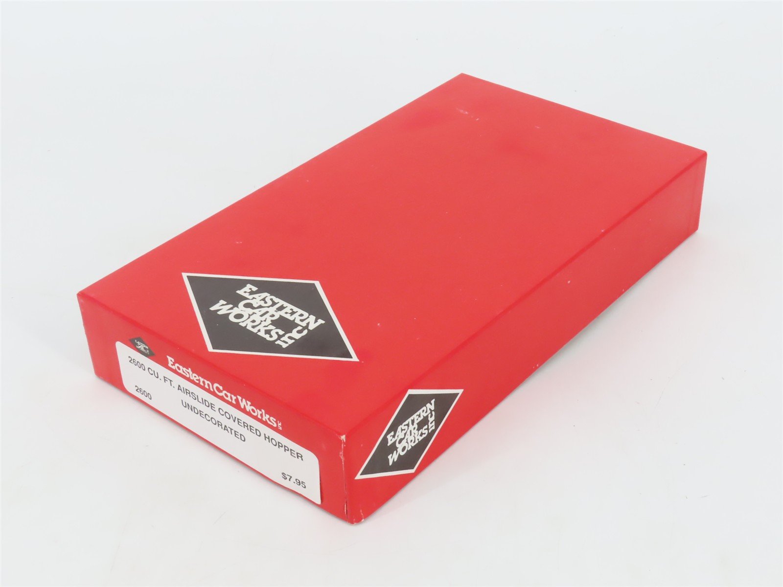 HO Scale Eastern Car Works Kit 2600 Undecorated Airslide Covered Hopper