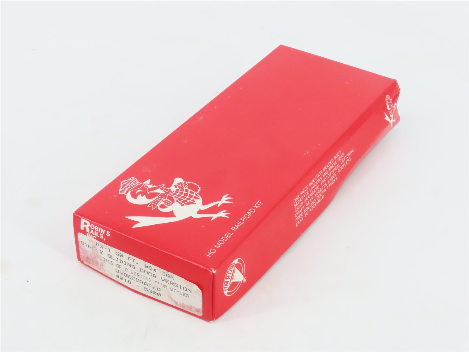 HO Scale Robin's Rails Kit 018-5300 Undecorated PS-1 50' Single Door Box Car
