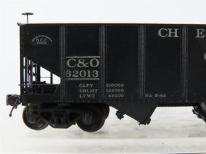 HO Scale Tichy 4027 C&O Chesapeake & Ohio 2-Bay Open Hopper #62013 CUSTOM