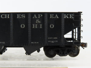 HO Scale Tichy 4027 C&O Chesapeake & Ohio 2-Bay Open Hopper #62013 CUSTOM
