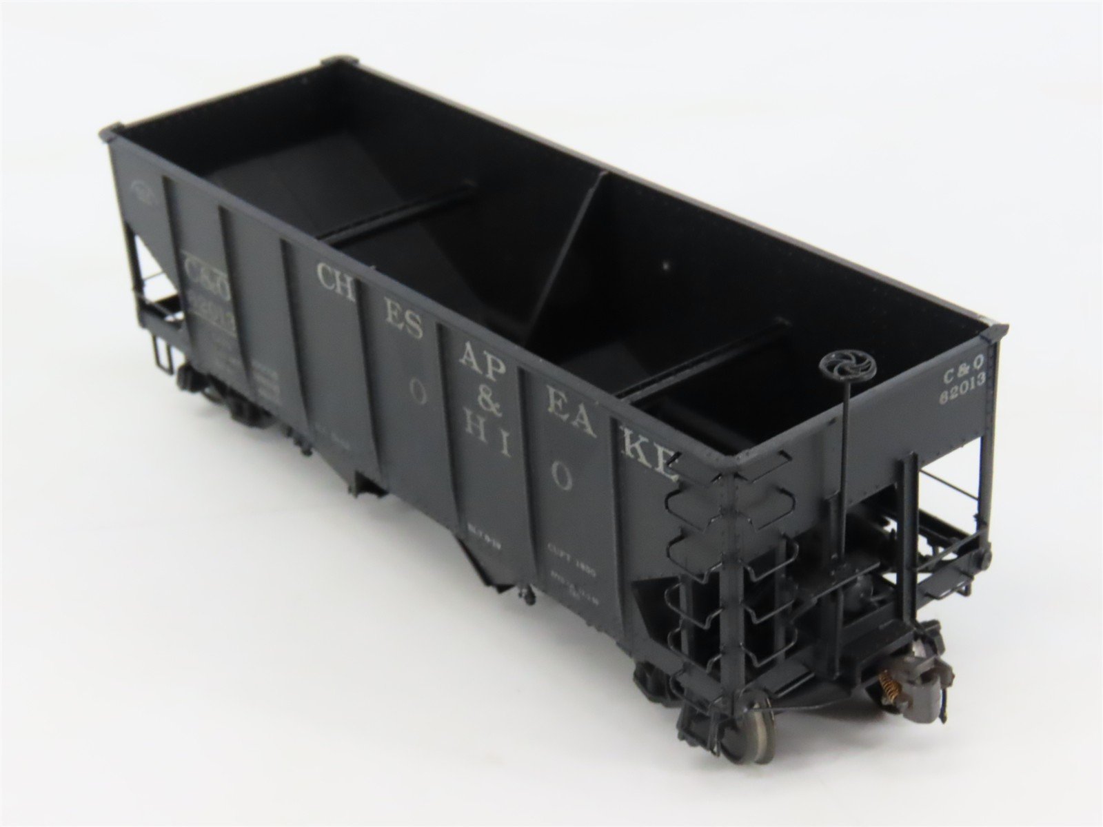 HO Scale Tichy 4027 C&O Chesapeake & Ohio 2-Bay Open Hopper #62013 CUSTOM