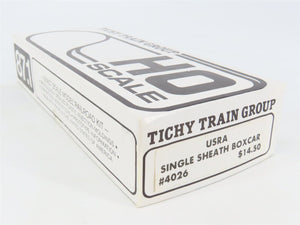 HO Scale Tichy 4026 Undecorated USRA Single Sheath Boxcar Kit