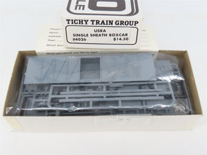 HO Scale Tichy 4026 Undecorated USRA Single Sheath Boxcar Kit